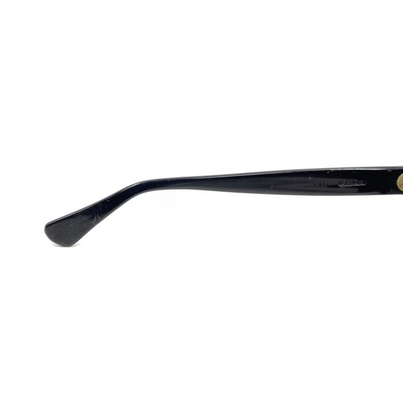 Buttafarri NY Vintage Falco Black Round Sunglasses Frames 140 Italy Men Women - Picture 10 of 12